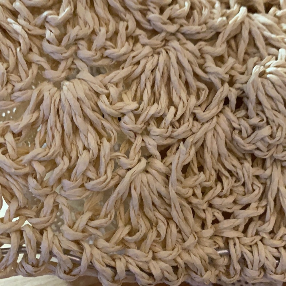 Beige Boho Wrap Around Ribbon Straw Hat - Picture 8 of 12
